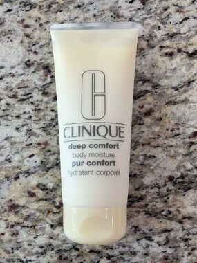 Clinique Deep Comfort Body Moisture 6.7 oz Jumbo Lotion New